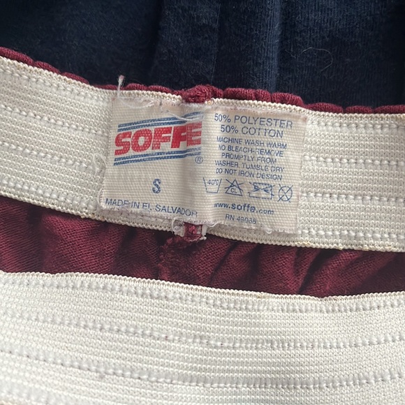 Champion and Soffe.. 3-pack athletic yoga shorts. - Picture 2 of 4